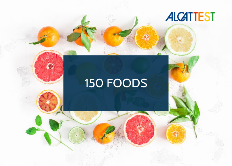 150 Foods - Alcat Test Panel