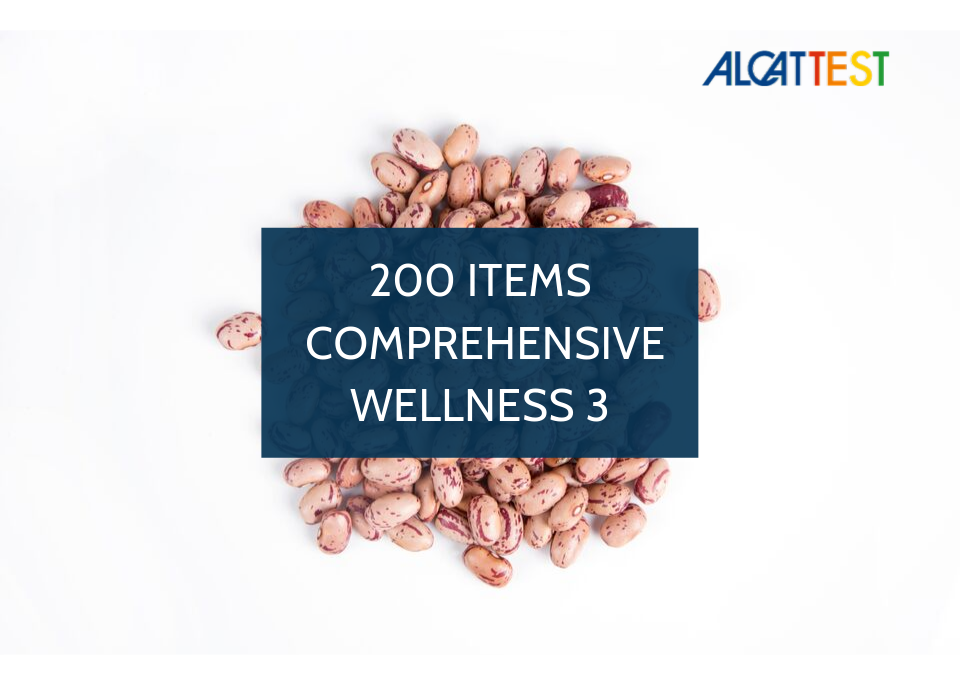 200 Items - Comprehensive Wellness 3 - Alcat Test Panel