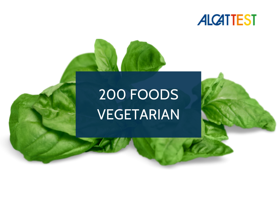 200 Foods (Vegetarian) - Alcat Test Panel