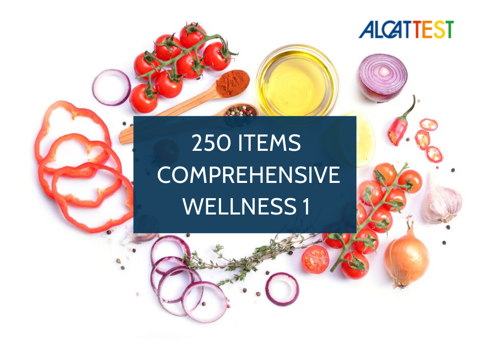 250 Items - Comprehensive Wellness 1 - Alcat Test Panel