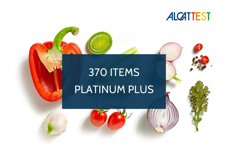 370 Items - Platinum Plus - Alcat Test Panel